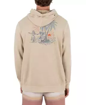 Мужская толстовка с капюшоном Naturals Pullover Hurley, коричневый