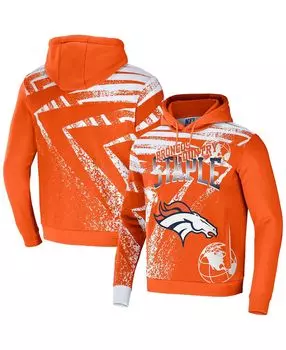 Мужская толстовка с капюшоном nfl x staple orange denver broncos team slogan с принтом по всей поверхности NFL Properties