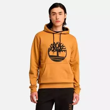 Мужская толстовка с капюшоном Northwood US Tree Logo Brushback Timberland, цвет wheat boot