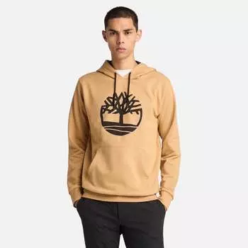Мужская толстовка с капюшоном Northwood US Tree Logo Brushback Timberland, коричневый