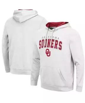 Мужская толстовка с капюшоном Oklahoma Sooners Resistance Colosseum, белый