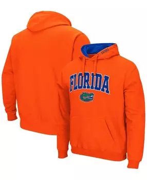Мужская толстовка с капюшоном orange florida gators arch logo 3.0 Colosseum