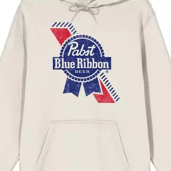 Мужская толстовка с капюшоном Pabst Blue Ribbon Beer Licensed Character