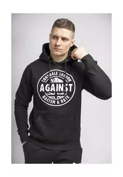 Мужская толстовка с капюшоном приталенного кроя LINFORD LONSDALE, черный