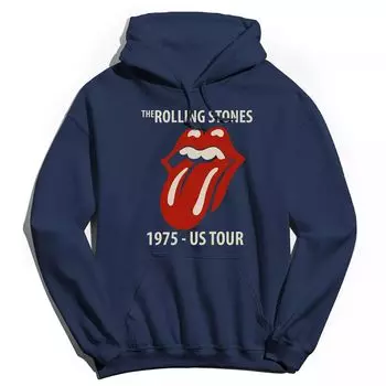 Мужская толстовка с капюшоном Rolling Stones Classic Tongue 75 Licensed Character