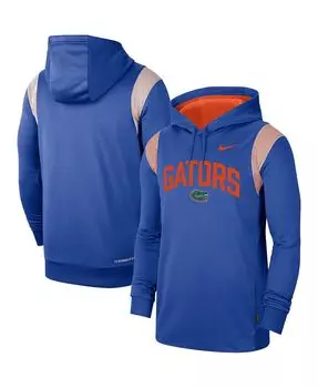 Мужская толстовка с капюшоном royal florida gators 2022 game day sideline performance Nike