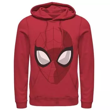 Мужская толстовка с капюшоном с большим лицом Marvel Spider-Man Modern Licensed Character