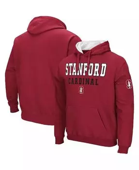 Мужская толстовка с капюшоном Stanford Cardinal Sunrise Colosseum, красный