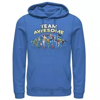 Мужская толстовка с капюшоном Team Awesome Group Shot League League Justice Licensed Character