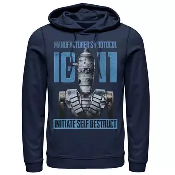 Мужская толстовка с капюшоном The Mandalorian IG-11 «Протокол производителя» Star Wars