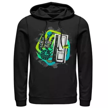 Мужская толстовка с капюшоном The Twilight Zone Dimension Door Licensed Character