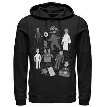 Мужская толстовка с капюшоном The Twilight Zone Creatures Licensed Character