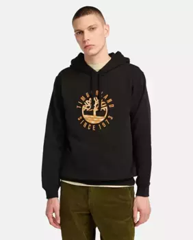 Мужская толстовка с капюшоном Timberland, черный