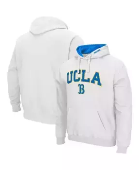 Мужская толстовка с капюшоном UCLA Bruins Arch Logo 3.0 Colosseum, белый