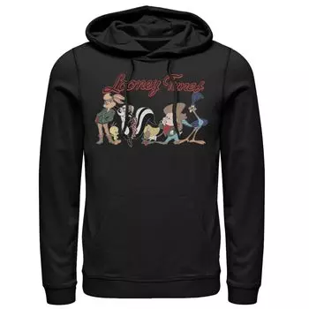 Мужская толстовка с капюшоном в стиле ретро Looney Tunes Group Licensed Character