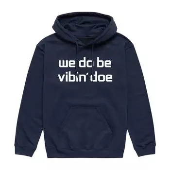 Мужская толстовка с капюшоном We Do Be Vibin Doe Licensed Character
