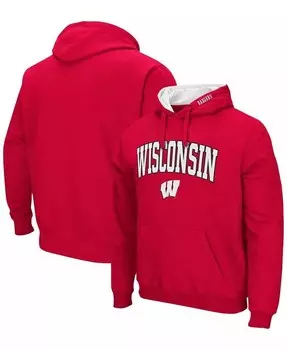 Мужская толстовка с капюшоном Wisconsin Badgers Arch Logo 3.0 Colosseum, красный