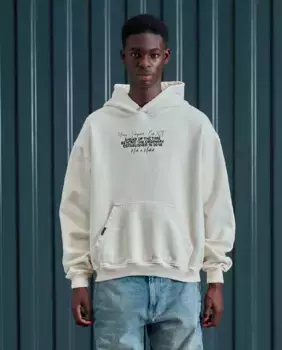 Мужская толстовка с капюшоном YUXUS, бежевый