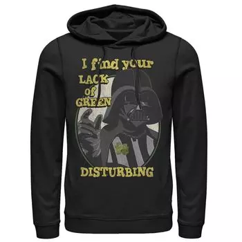 Мужская толстовка с капюшоном «Звездные войны Дарт Вейдер» Star Wars, черный