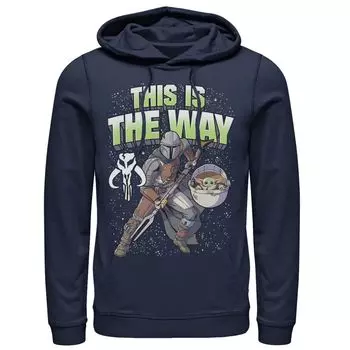 Мужская толстовка с капюшоном «Звездные войны: Мандалорец This Is The Way» Star Wars