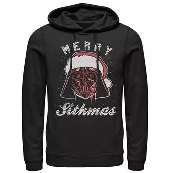Мужская толстовка с капюшоном «Звездные войны» Vader Merry Sithmas Licensed Character