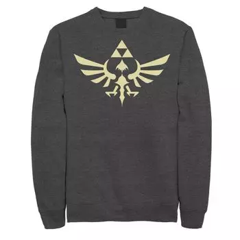 Мужская толстовка с королевским гербом Nintendo Legend Of Zelda Licensed Character