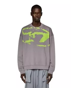 Мужская толстовка с круглым вырезом Diesel, серый