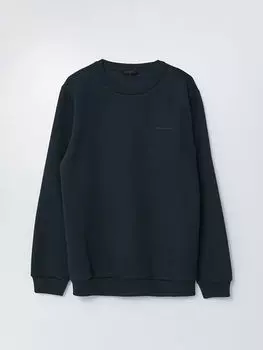 Мужская толстовка с круглым вырезом и длинным рукавом с принтом LCW Casual