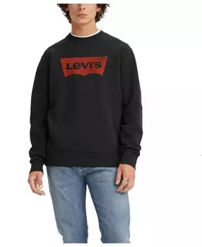 Мужская толстовка с круглым вырезом и длинным рукавом с рисунком Levi's
