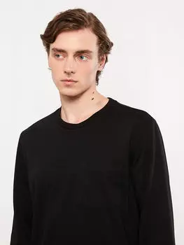 Мужская толстовка с круглым вырезом и длинными рукавами LCW Casual