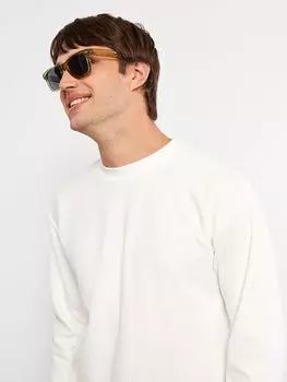 Мужская толстовка с круглым вырезом и длинными рукавами LCW Casual