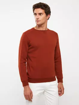 Мужская толстовка с круглым вырезом и длинными рукавами LCWAIKIKI Classic, плитка