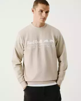 Мужская толстовка с круглым вырезом и логотипом Pepe Jeans, бежевый