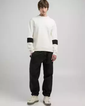 Мужская толстовка с круглым вырезом Replay, белый