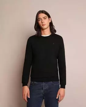 Мужская толстовка с круглым вырезом Scalpers, черный