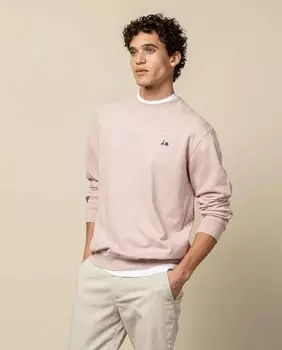 Мужская толстовка с круглым вырезом Scotta 1985, розовый