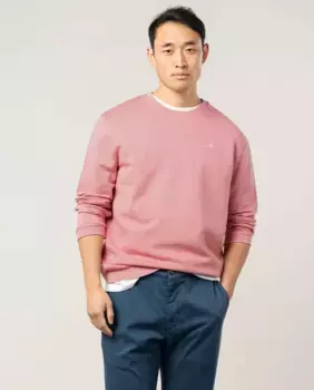 Мужская толстовка с круглым вырезом Scotta 1985, розовый