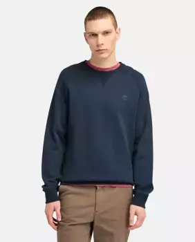 Мужская толстовка с круглым вырезом Timberland, темно-синий