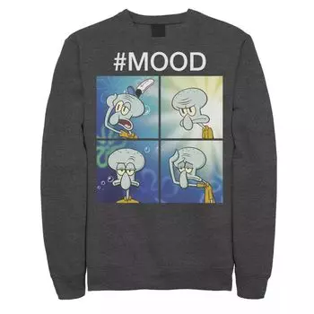 Мужская толстовка с квадратными штанами «Губка Боб» Squidward Mood Meme Licensed Character