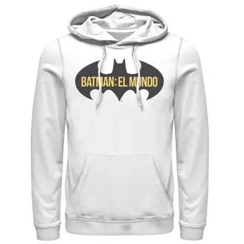 Мужская толстовка с логотипом Batman: El Mundo Spain Bat Licensed Character
