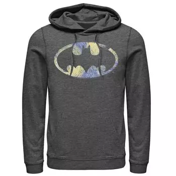 Мужская толстовка с логотипом «Бэтмен Звездная ночь» DC Comics