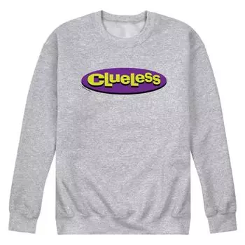 Мужская толстовка с логотипом Clueless Licensed Character, серый