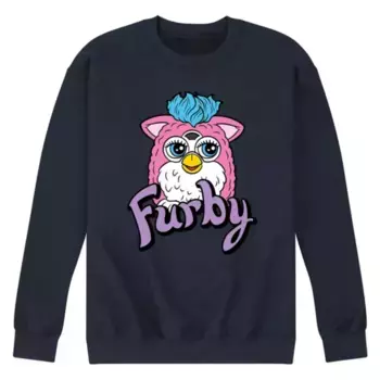 Мужская толстовка с логотипом Furby из флиса Licensed Character, синий