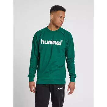 Мужская толстовка с логотипом Hmlgo для мультиспорта HUMMEL, цвет weiss
