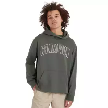 Мужская толстовка с логотипом колледжа для игрового дня Champion, цвет ground green