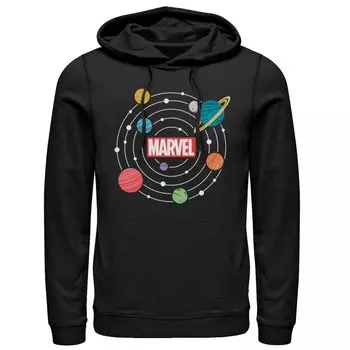 Мужская толстовка с логотипом Marvel Solar System Licensed Character