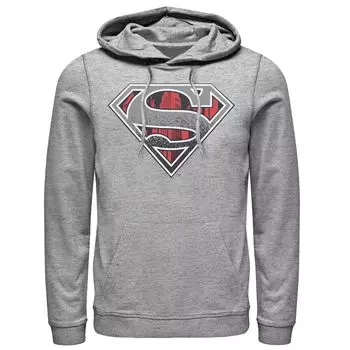 Мужская толстовка с логотипом на груди Superman Skyline DC Comics