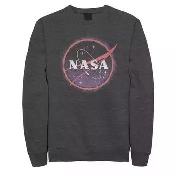 Мужская толстовка с логотипом NASA Particle Glow Licensed Character
