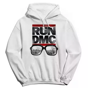 Мужская толстовка с логотипом Run DMC Glasses Licensed Character