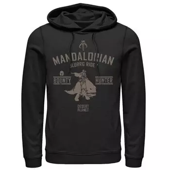 Мужская толстовка с логотипом The Mandalorian Blurrg Rider Star Wars, черный